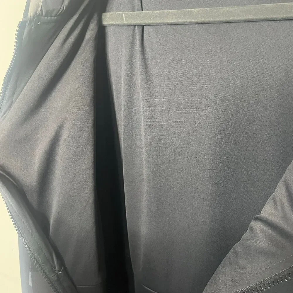 The North Face Gray Black Soft Hooded Jacket Men's Sz XL
